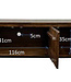 Livingfurn Dressoir Noor Walnoot 170cm