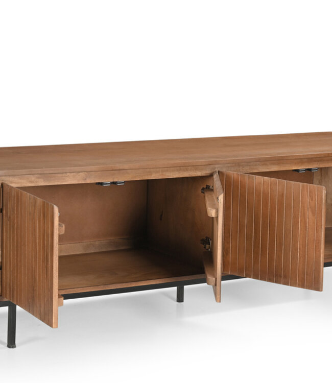 Livingfurn Dressoir Noor Natuurlijk 210cm