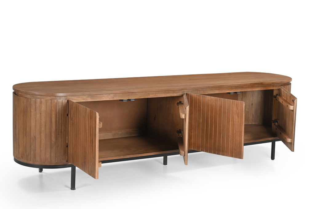 Livingfurn Dressoir Noor Natuurlijk 210cm