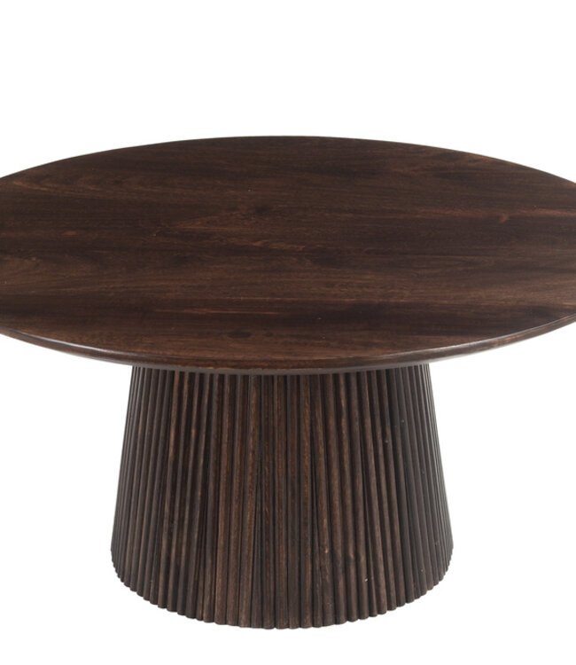 Livingfurn Salvator Walnoot Salontafel 80cm