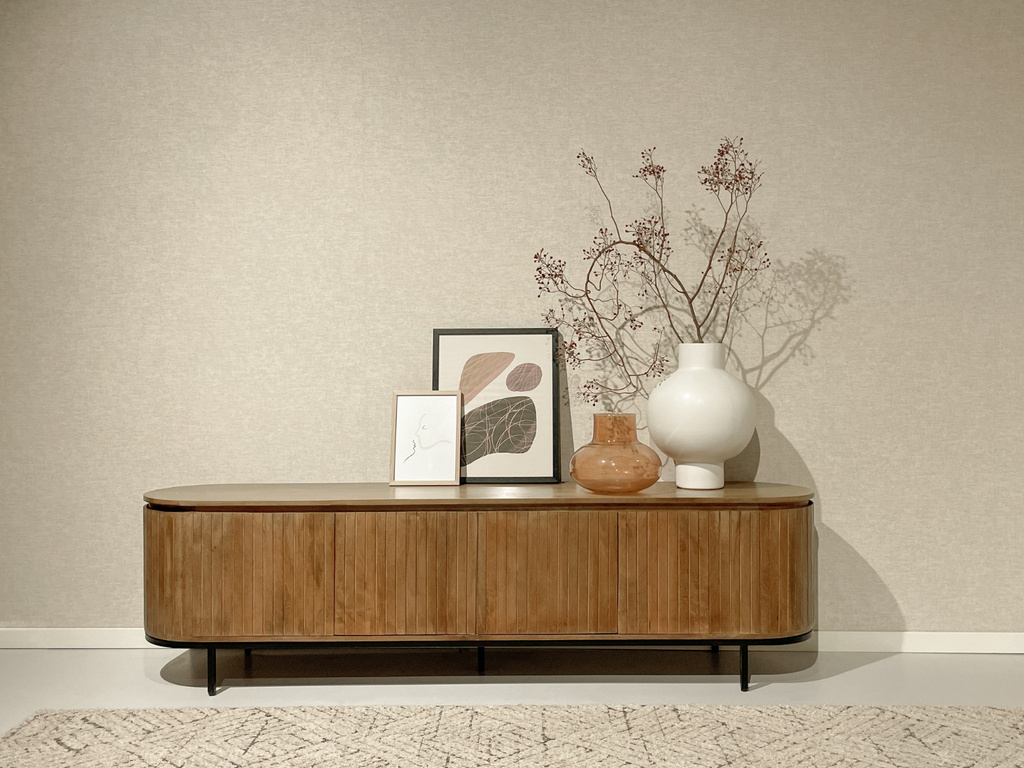 Livingfurn Dressoir Noor Natuurlijk 210cm