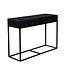 Livingfurn Sidetable 2-Lades Zwart Kala 120x35x80cm