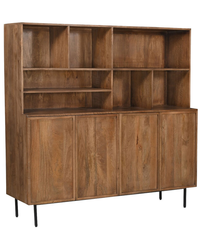 Livingfurn Elan 180x172x45 cm Bruin Dressoir Deuren Lades