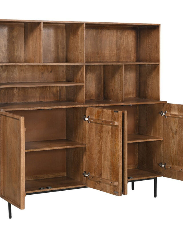 Livingfurn Elan 180x172x45 cm Bruin Dressoir Deuren Lades