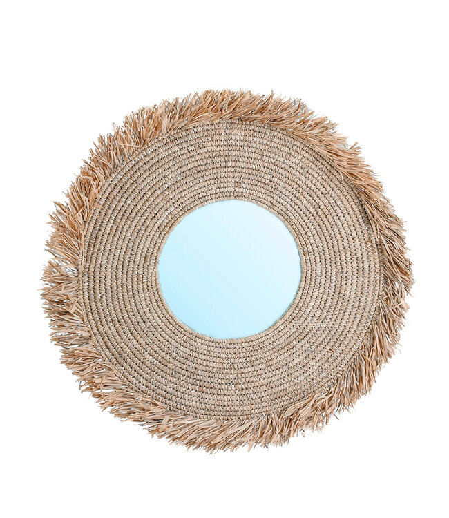 Bazar Bizar De Yema Spiegel - Natuurlijk - L