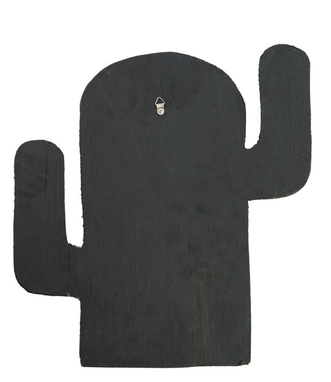 Bazar Bizar De Cactus Schelp Spiegel - Wit