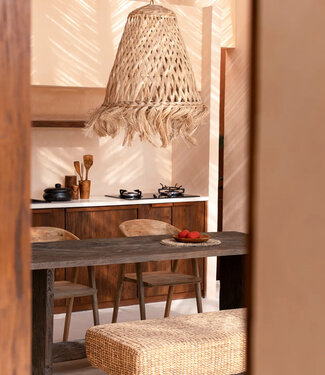 Bazar Bizar De Abaca Kwallen Hanger - Natuurlijk - L