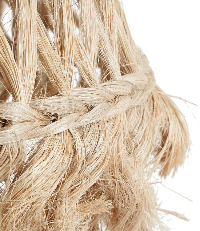 Bazar Bizar De Abaca Kwallen Hanger - Natuurlijk - L