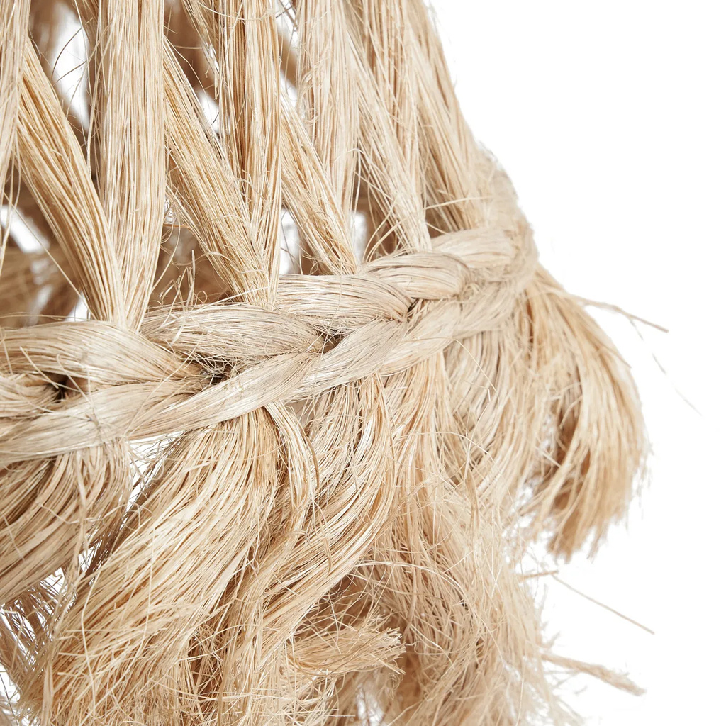 Bazar Bizar De Abaca Kwallen Hanger - Natuurlijk - L