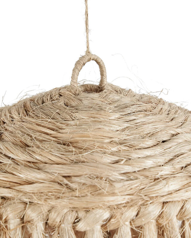 Bazar Bizar De Abaca Kwallen Hanger - Natuurlijk - L
