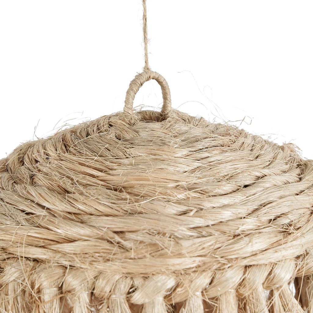Bazar Bizar De Abaca Kwallen Hanger - Natuurlijk - L