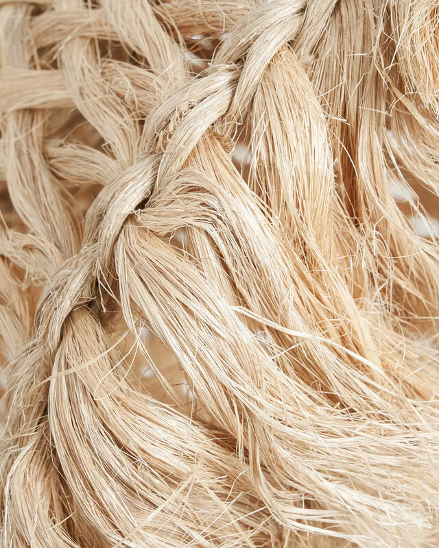 Bazar Bizar De Abaca Kwallen Hanger - Natuurlijk - L