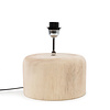 De Teak Houten Tafellampvoet - Natuurlijk