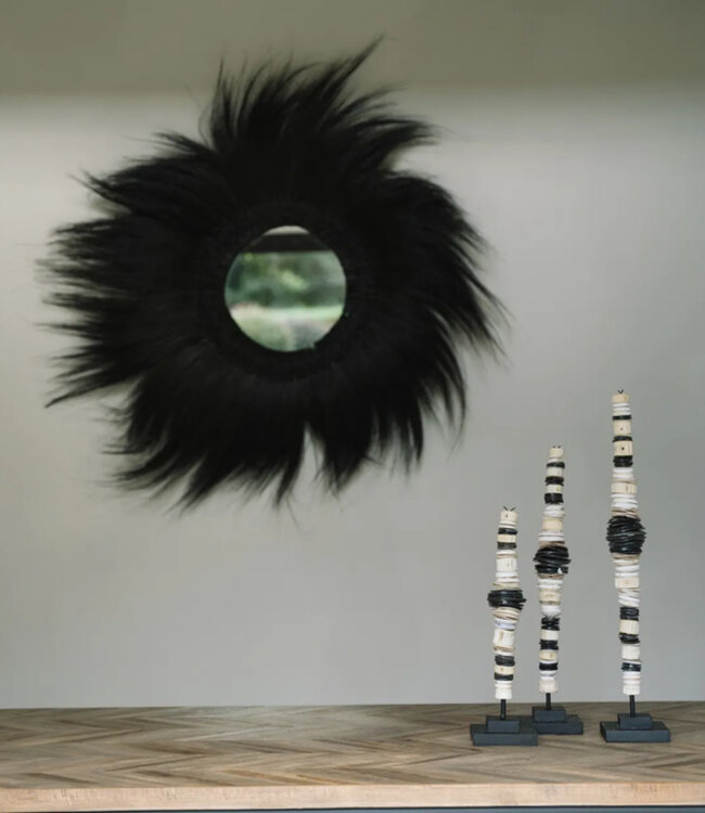 Bazar Bizar De Simba Spiegel - Zwart - L