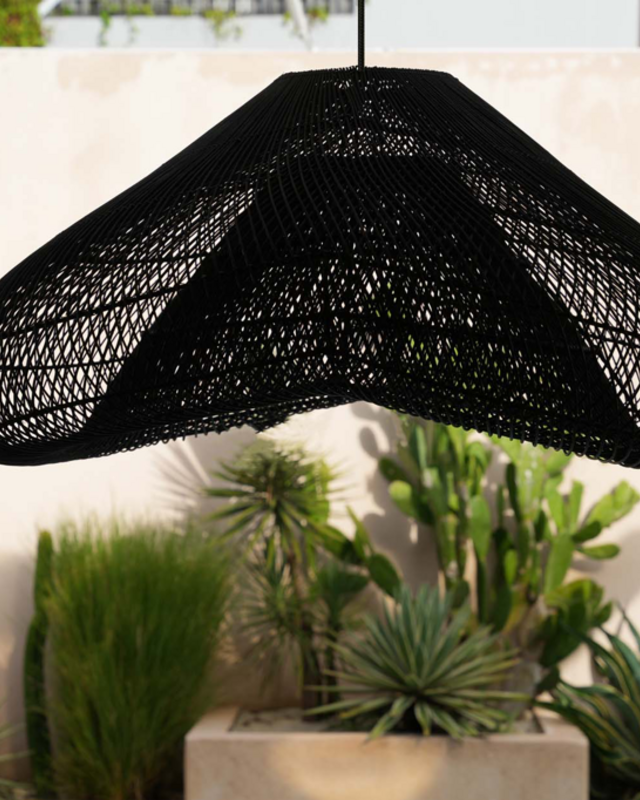 Bazar Bizar De wolk hanger - Zwart - XXL