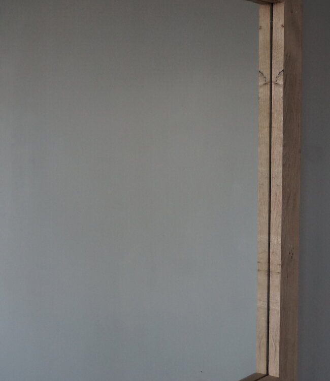 Rene Houtman Spiegel Geert | Oud Eiken Geschaafd | H80 x B120 cm