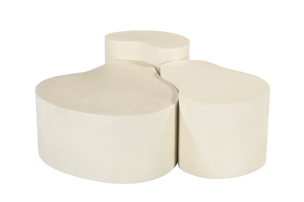 Brix Organische Sandy Salontafel H43xB49xD28 cm
