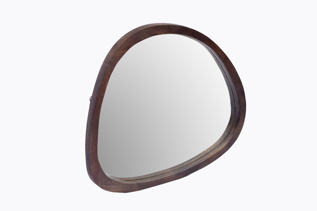 Brix Joy Walnut Organische Spiegel H70xB80xD4 cm