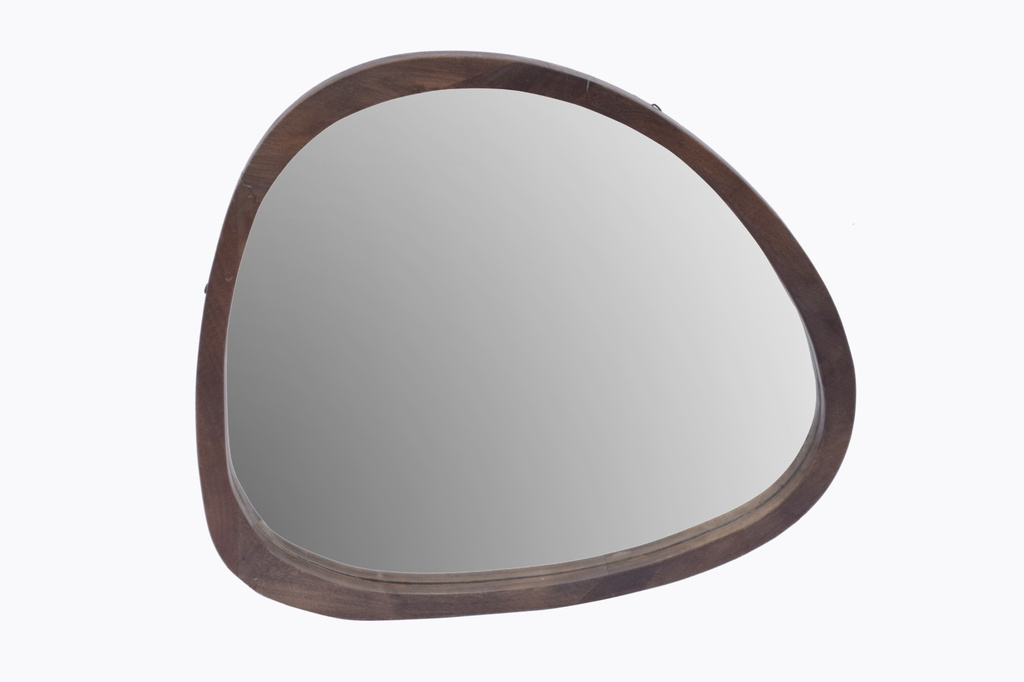 Brix Joy Walnut Organische Spiegel H70xB80xD4 cm