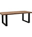 Brix Sturdy Eetkamertafel Mangohout H76xB160xD90 cm