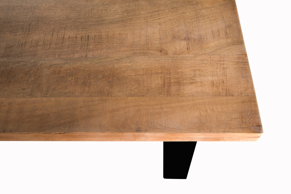 Brix Sturdy Eetkamertafel Mangohout H76xB160xD90 cm