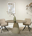 Brix Mylon Eetkamertafel Rookglas H76xB140xD120 cm