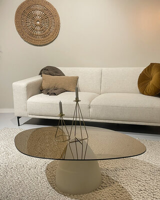 Brix Mylon Salontafel Rookglas H35xB110xD65 cm