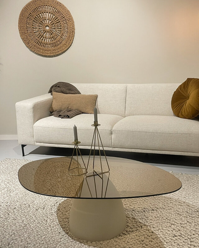 Brix Mylon Salontafel Rookglas H35xB110xD65 cm