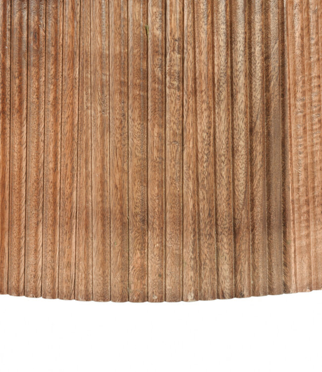 Livingfurn Salvator Eetkamertafel Rond Mangohout H76xD130 cm