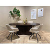 Sevilla Eetkamertafel Hout Bruin H76xB250xD110 cm