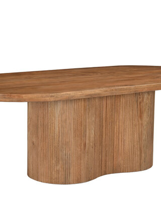 Livingfurn Sevilla Eetkamertafel Hout H76xB300xD110 cm