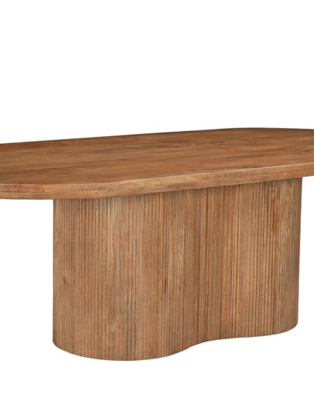 Livingfurn Sevilla Eetkamertafel Hout H76xB300xD110 cm