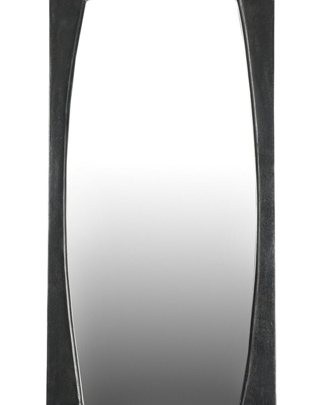 Brix Alain Spiegel Zwart Mangohout H113xB53xD3 cm