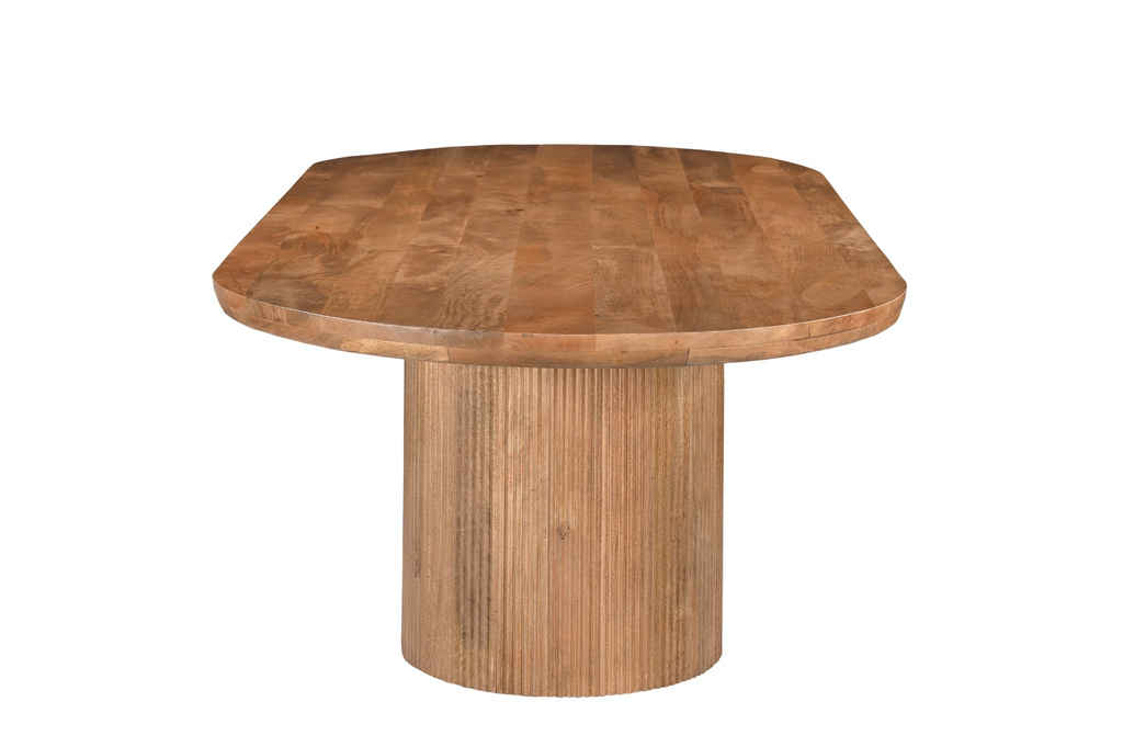 Livingfurn Sevilla Eetkamertafel Hout H76xB220xD100 cm