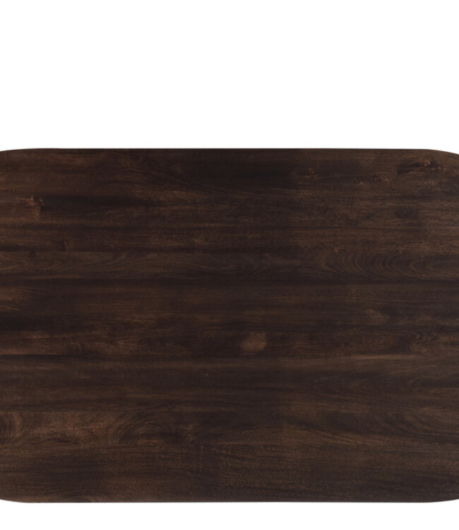 Livingfurn Salvator Eetkamertafel Walnoot H76xB300xD110 cm