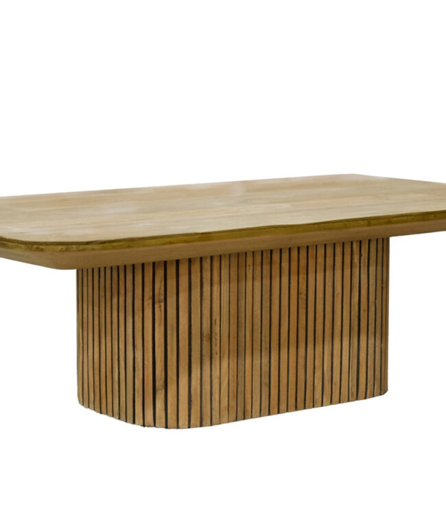 Livingfurn Lausanne Eetkamertafel Teakhout H76xB230xD110 cm