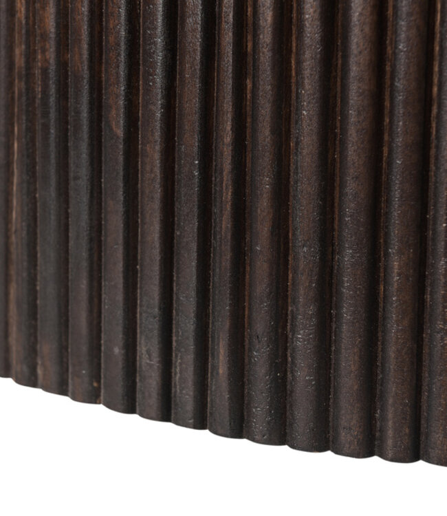 Livingfurn Salvator Eetkamertafel Walnoot H76xB300xD110 cm