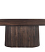 Livingfurn Salvator Eetkamertafel Walnoot H76xB200xD110 cm