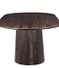 Livingfurn Salvator Eetkamertafel Walnoot H76xB200xD110 cm