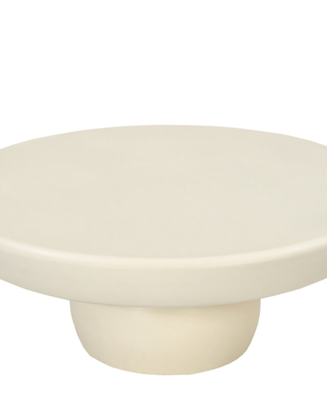 Brix Dune Salontafel Rond Beton H30xD80 cm