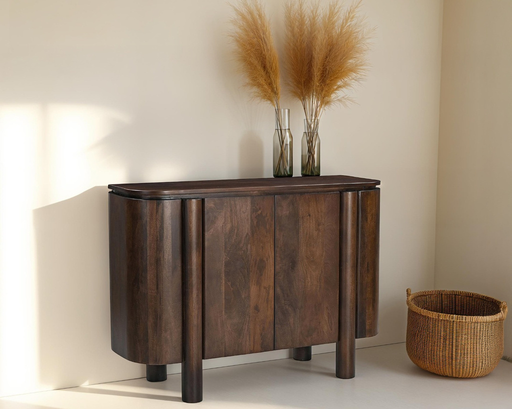 Livingfurn Salano Dressoir Bruin H80xB105xD40 cm
