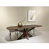 Montreaux Eetkamertafel Bruin H76xB250xD105 cm