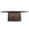 Salvator Eetkamertafel Walnoot H76xB230xD110 cm