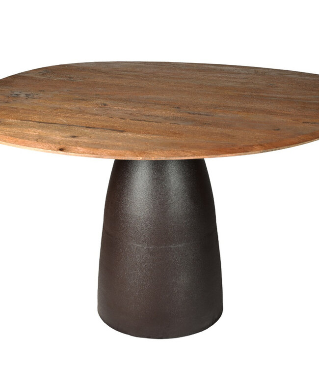 Brix Marron Espresso Eetkamertafel H76xB140xD120 cm