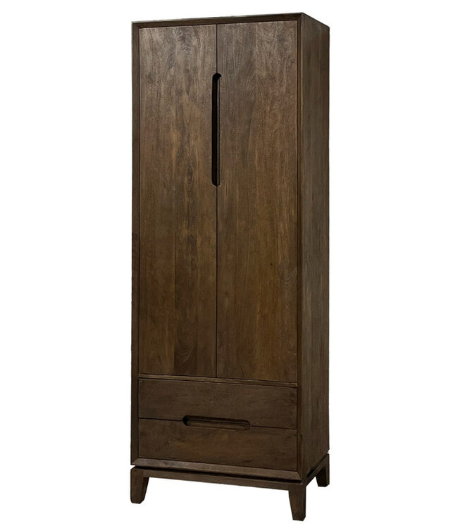 Livingfurn Cortez Kabinet Mangohout H200xB75xD40 cm