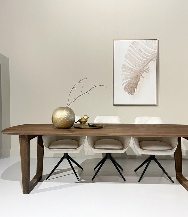 Livingfurn Cortez Kabinet Mangohout H200xB75xD40 cm