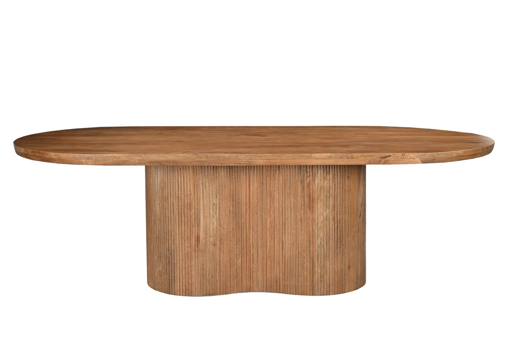 Livingfurn Sevilla Eetkamertafel Hout H76xB220xD100 cm