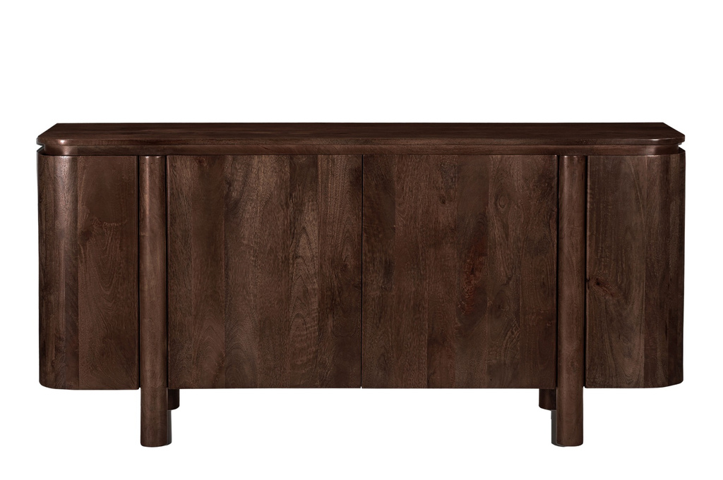 Livingfurn Salano Tv-Meubel Organisch 2-Deurs Brown 170 cm