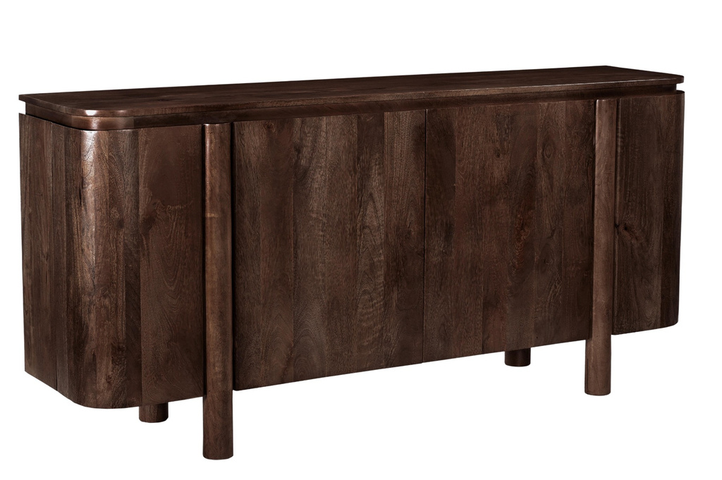 Livingfurn Salano Tv-Meubel Organisch 2-Deurs Brown 170 cm
