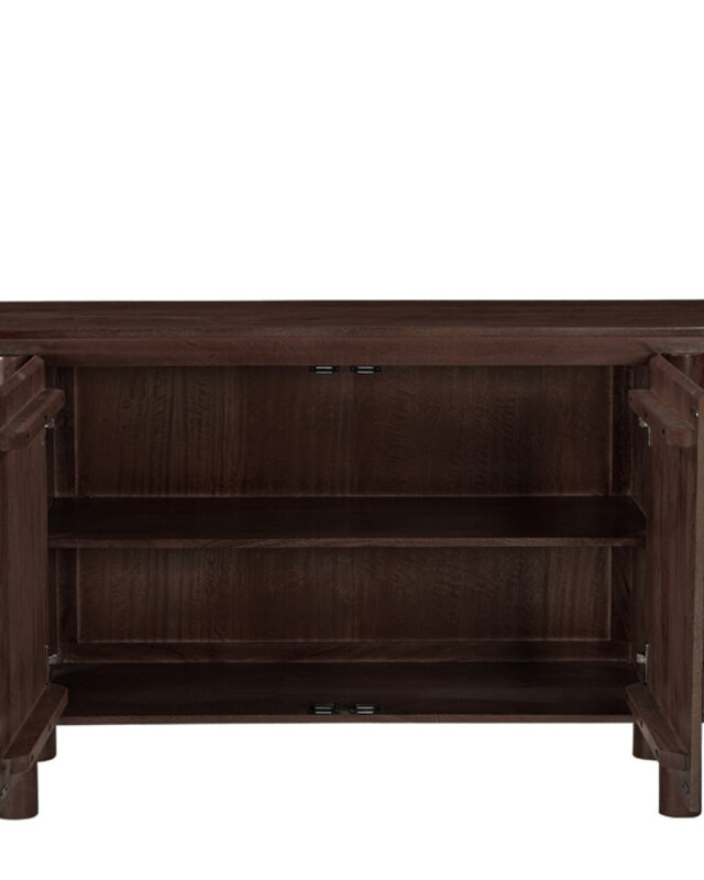 Livingfurn Salano Tv-Meubel Organisch 2-Deurs Brown 170 cm
